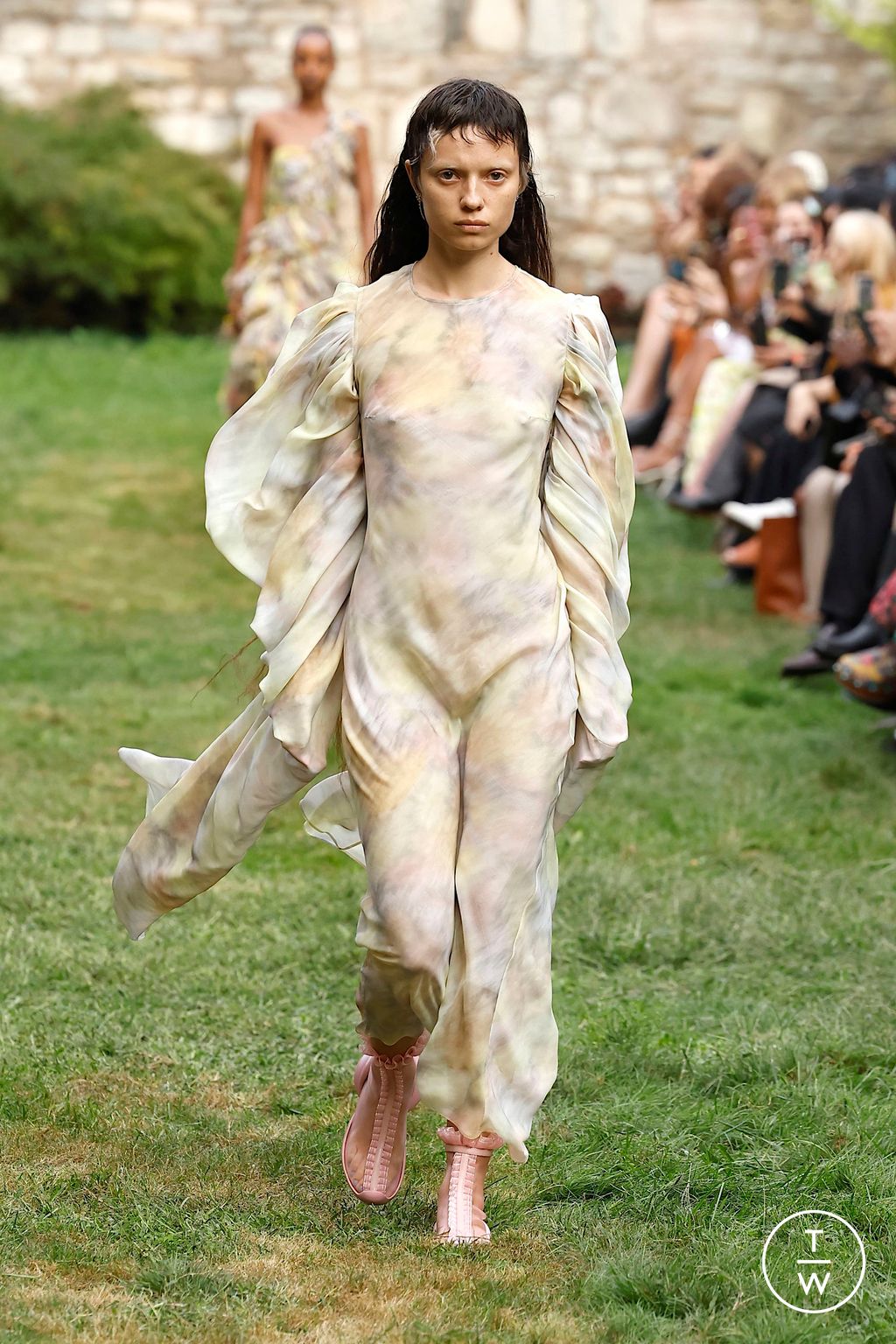 Fashion Week New York Spring/Summer 2025 look 3 from the Collina Strada collection womenswear