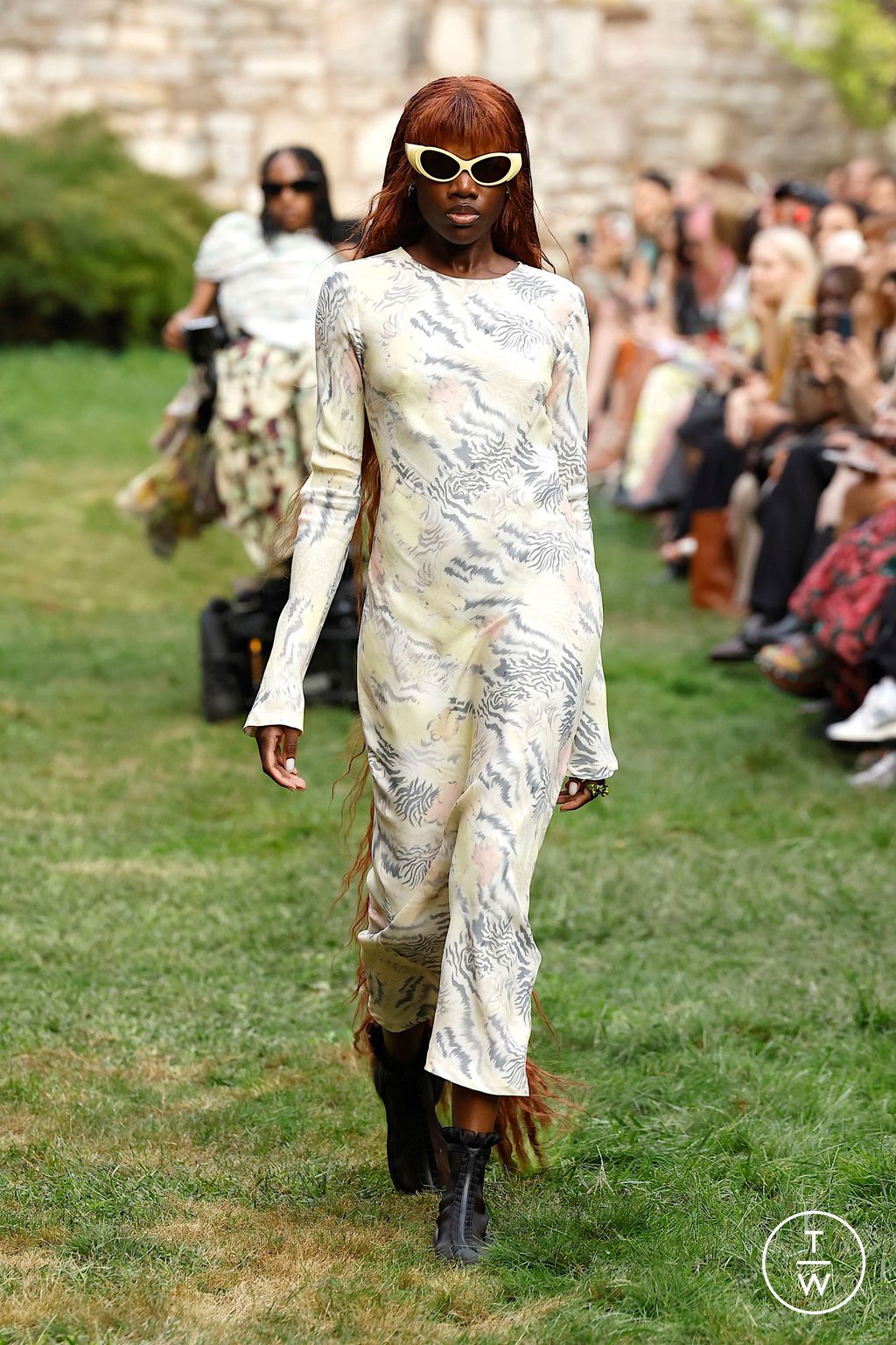 Fashion Week New York Spring/Summer 2025 look 7 from the Collina Strada collection womenswear
