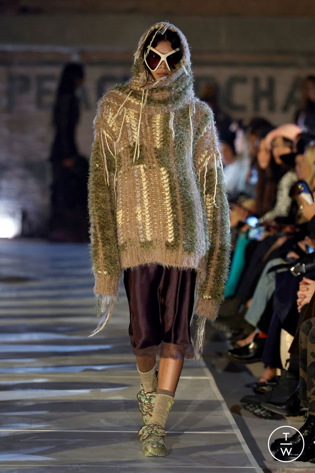 Fashion Week New York Fall/Winter 2025 look 15 from the Collina Strada collection womenswear