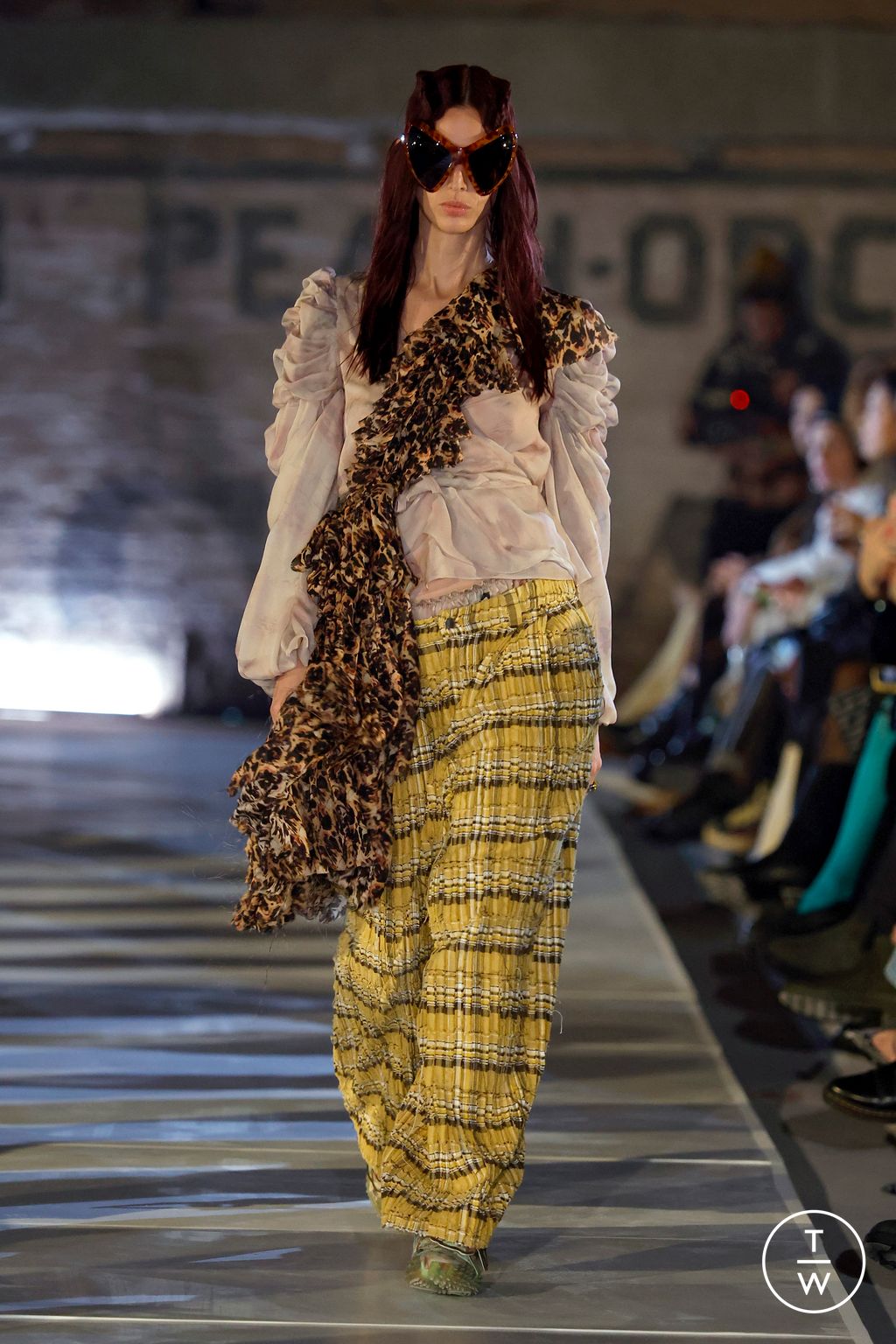 Fashion Week New York Fall/Winter 2025 look 18 from the Collina Strada collection womenswear