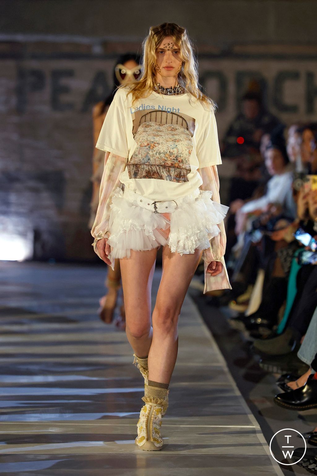 Fashion Week New York Fall/Winter 2025 look 19 from the Collina Strada collection womenswear