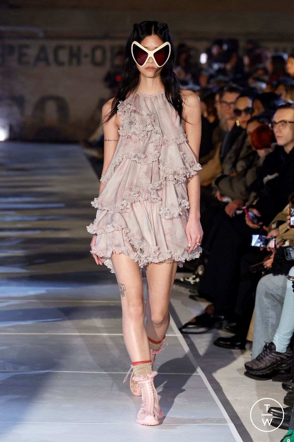 Fashion Week New York Fall/Winter 2025 look 20 from the Collina Strada collection womenswear