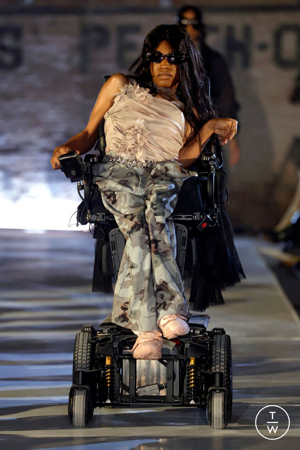 Fashion Week New York Fall/Winter 2025 look 21 from the Collina Strada collection womenswear