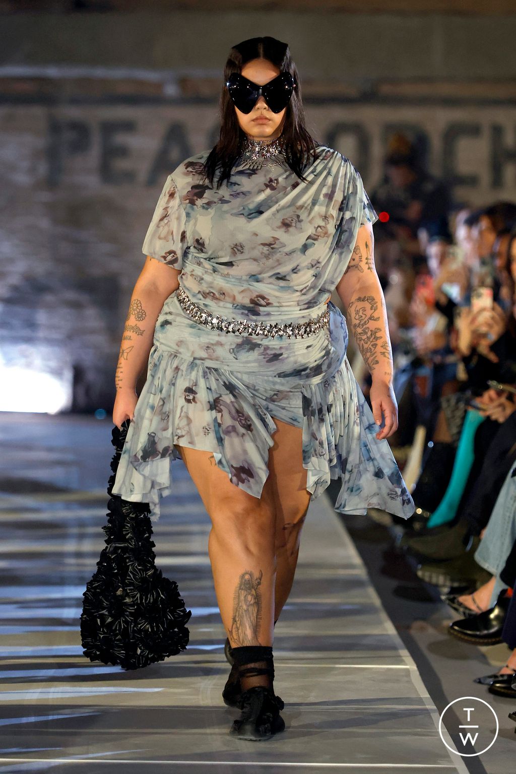 Fashion Week New York Fall/Winter 2025 look 23 from the Collina Strada collection womenswear