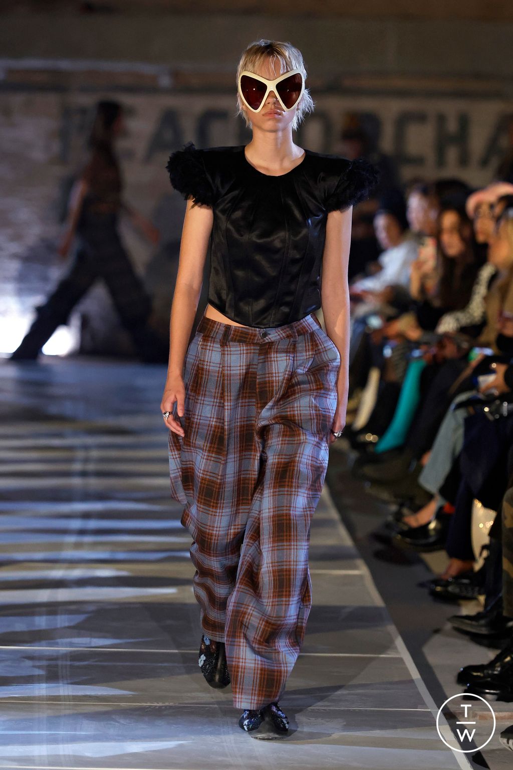 Fashion Week New York Fall/Winter 2025 look 30 from the Collina Strada collection womenswear