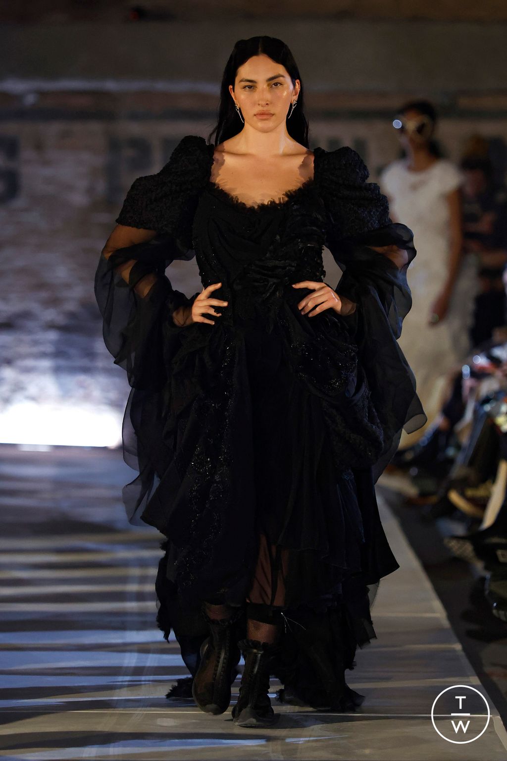 Fashion Week New York Fall/Winter 2025 look 31 from the Collina Strada collection womenswear