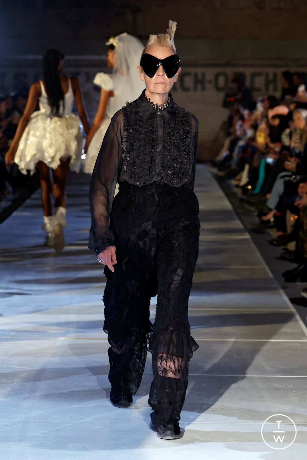 Fashion Week New York Fall/Winter 2025 look 36 from the Collina Strada collection womenswear