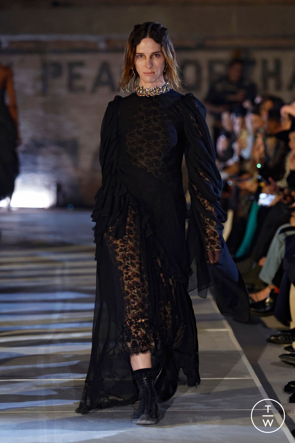 Fashion Week New York Fall/Winter 2025 look 37 from the Collina Strada collection womenswear