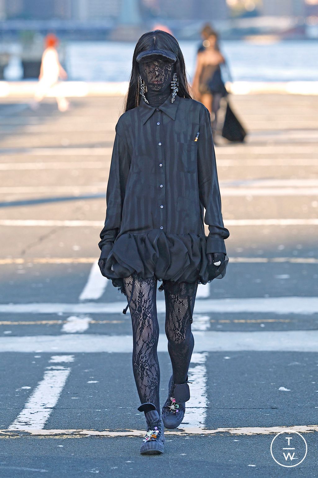 Fashion Week New York Spring/Summer 2026 look 3 from the Collina Strada collection womenswear
