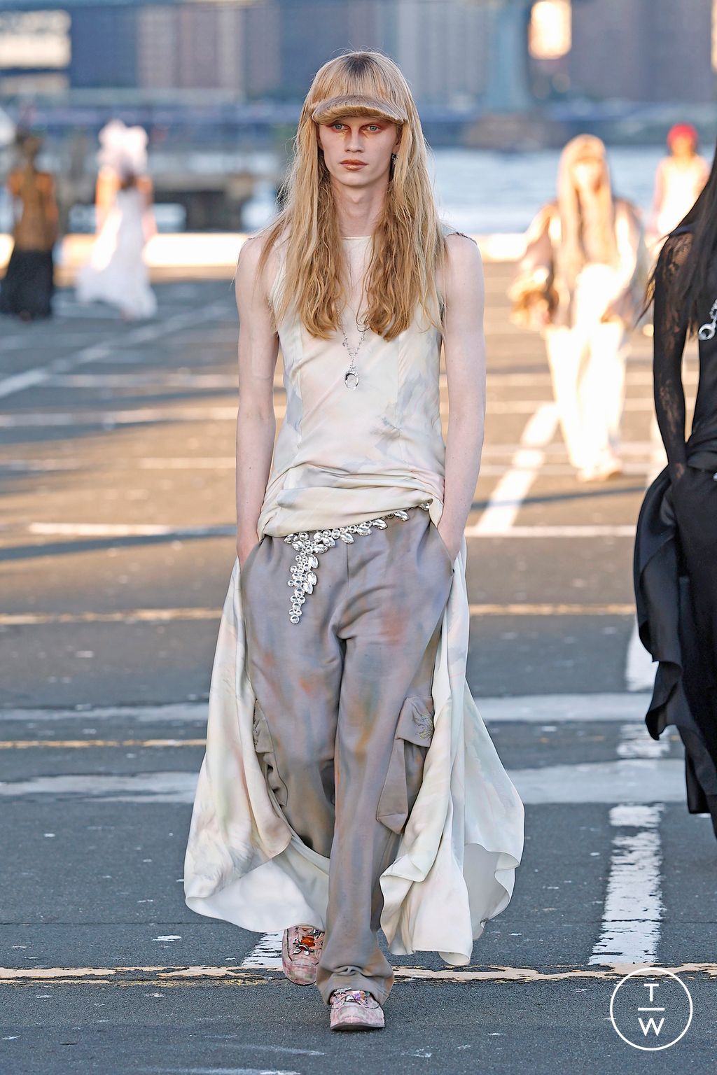 Fashion Week New York Spring/Summer 2026 look 10 from the Collina Strada collection womenswear