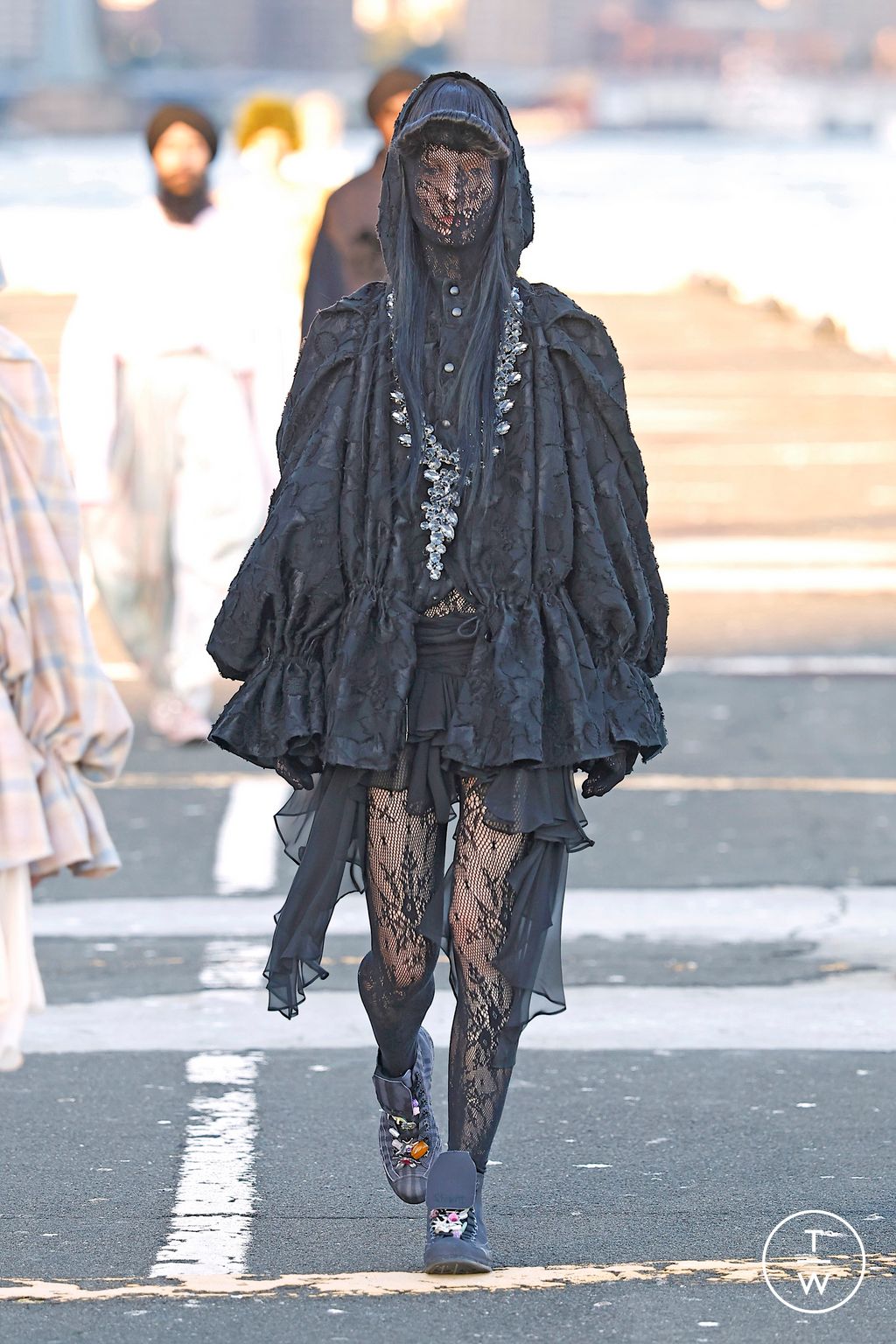 Fashion Week New York Spring/Summer 2026 look 23 de la collection Collina Strada womenswear