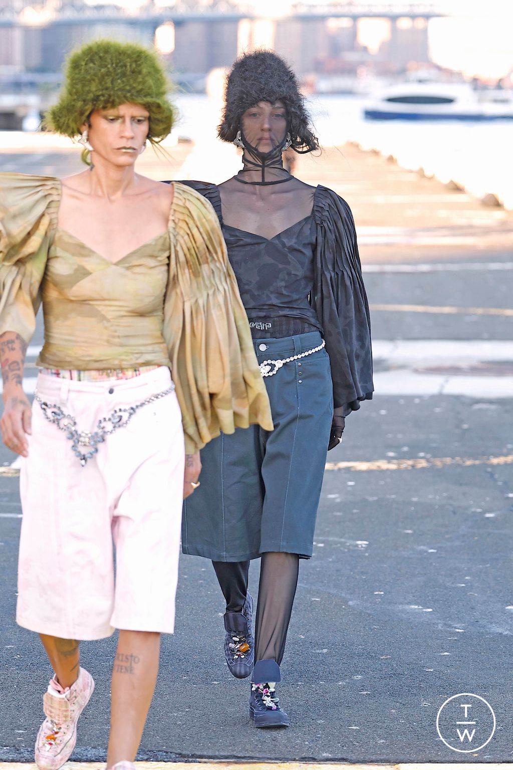 Fashion Week New York Spring/Summer 2026 look 27 from the Collina Strada collection womenswear