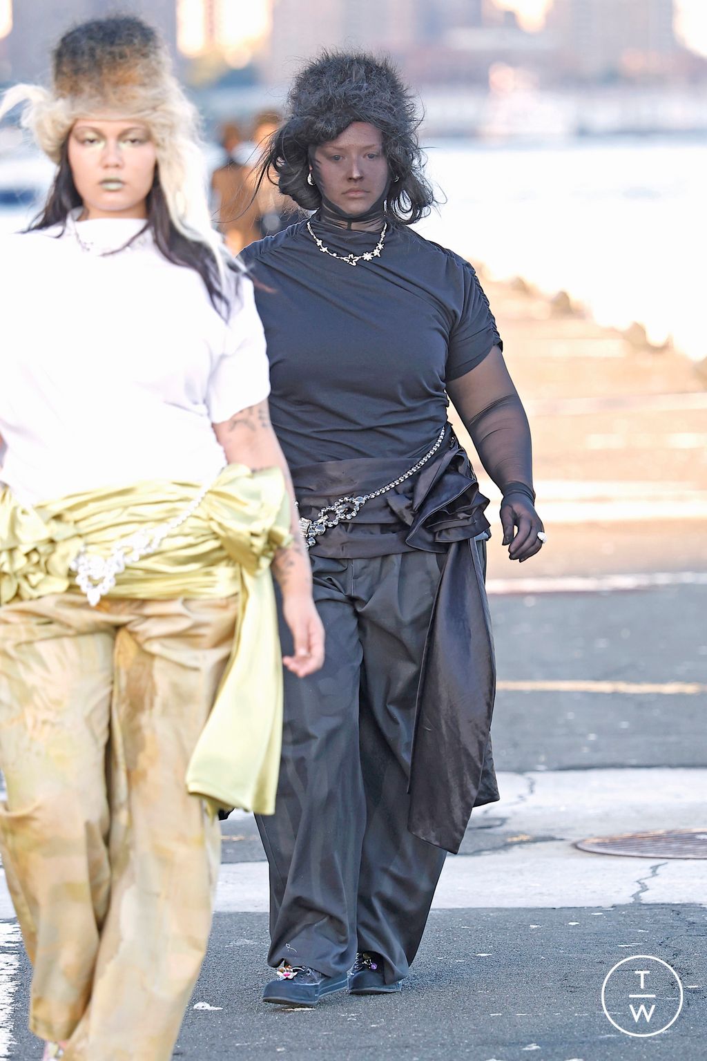 Fashion Week New York Spring/Summer 2026 look 33 from the Collina Strada collection womenswear