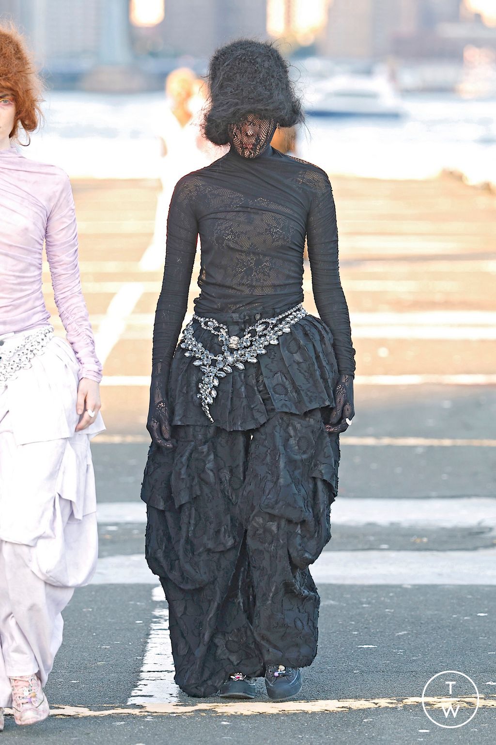 Fashion Week New York Spring/Summer 2026 look 37 from the Collina Strada collection womenswear