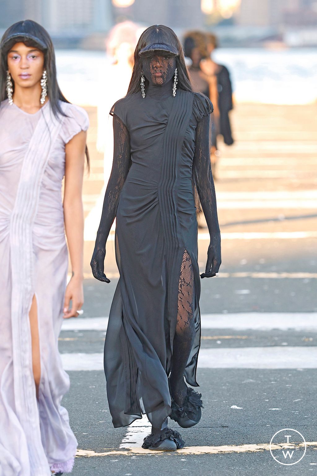 Fashion Week New York Spring/Summer 2026 look 41 de la collection Collina Strada womenswear