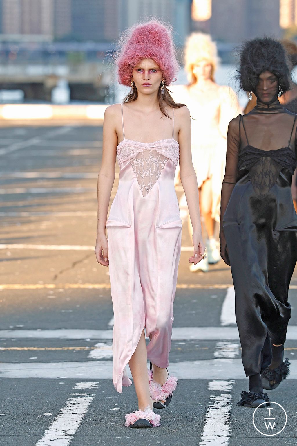 Fashion Week New York Spring/Summer 2026 look 42 from the Collina Strada collection womenswear