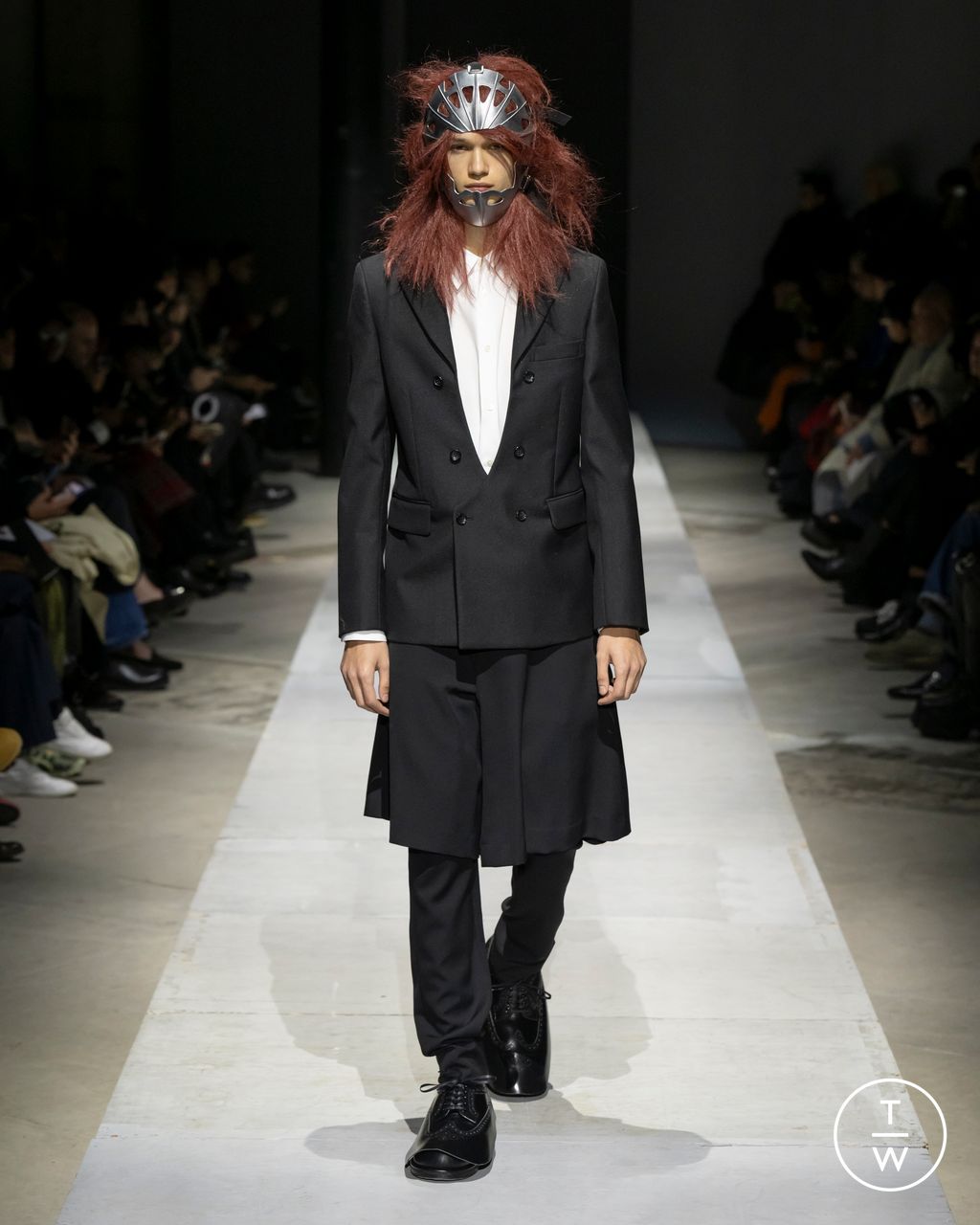 Fashion Week Paris Fall/Winter 2026 look 20 from the Comme des Garçons Homme Plus collection 男装