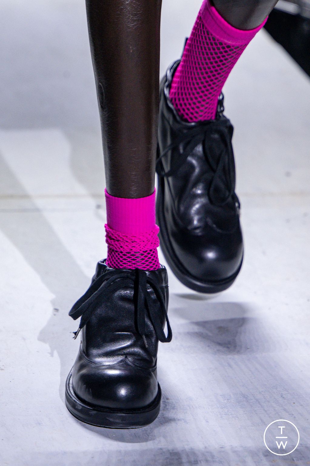 Fashion Week Paris Spring/Summer 2026 look 1 from the Comme des Garçons Homme Plus collection menswear accessories