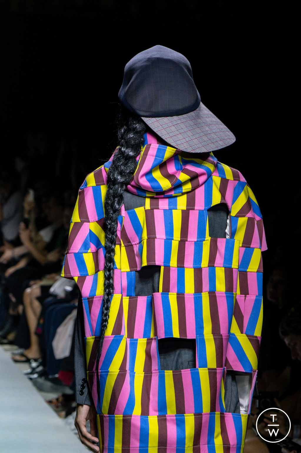 Fashion Week Paris Spring/Summer 2026 look 14 from the Comme des Garçons Homme Plus collection menswear accessories