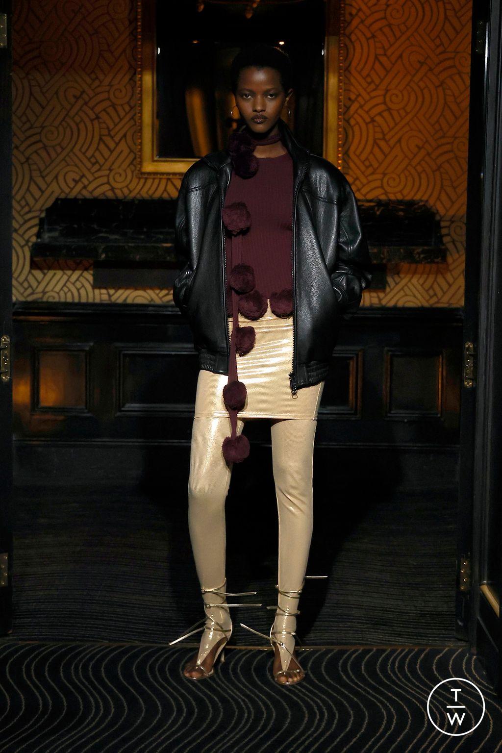 Fashion Week London Fall/Winter 2025 look 19 from the Conner Ives collection womenswear