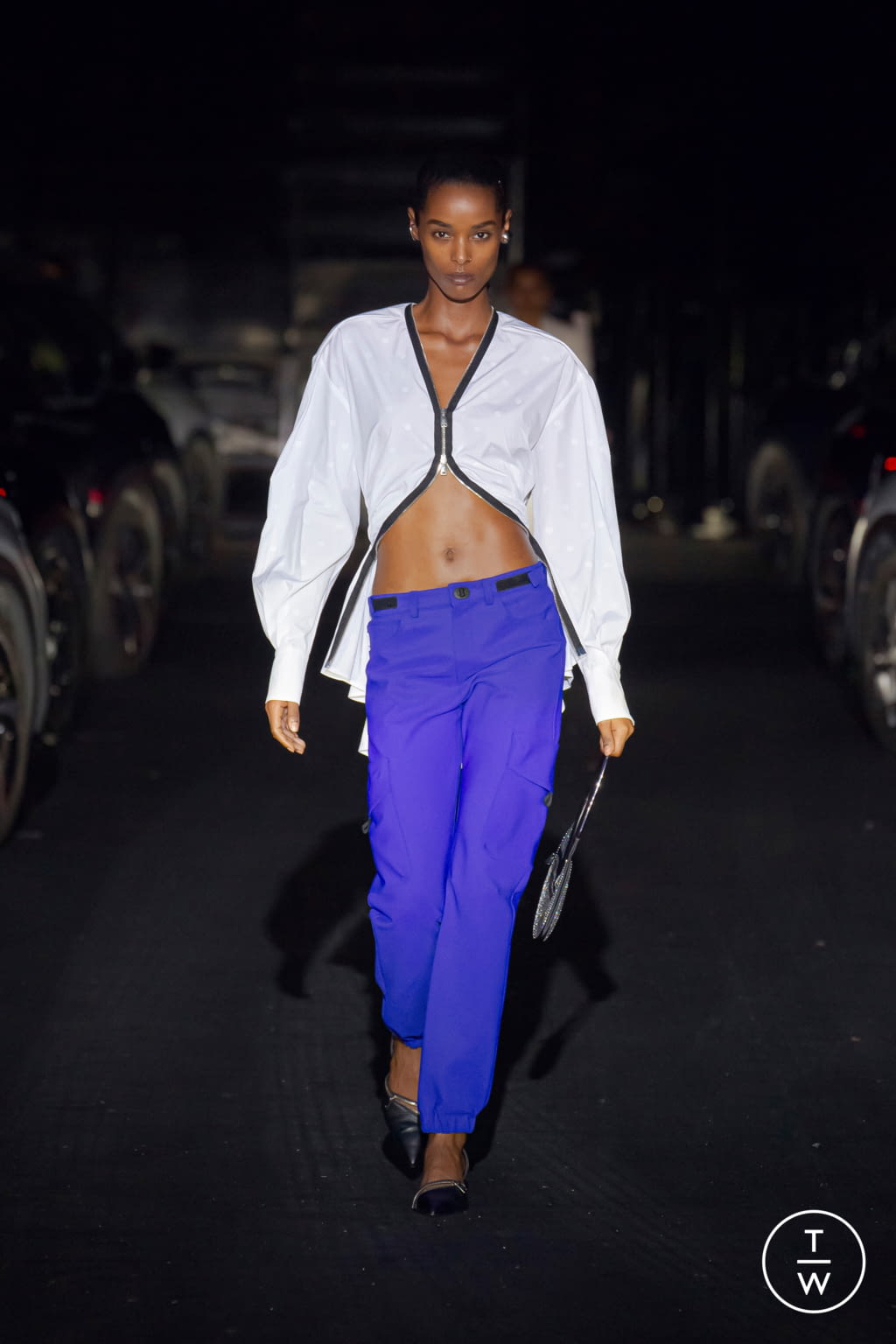 Fashion Week Paris Fall/Winter 2021 look 7 de la collection Coperni womenswear