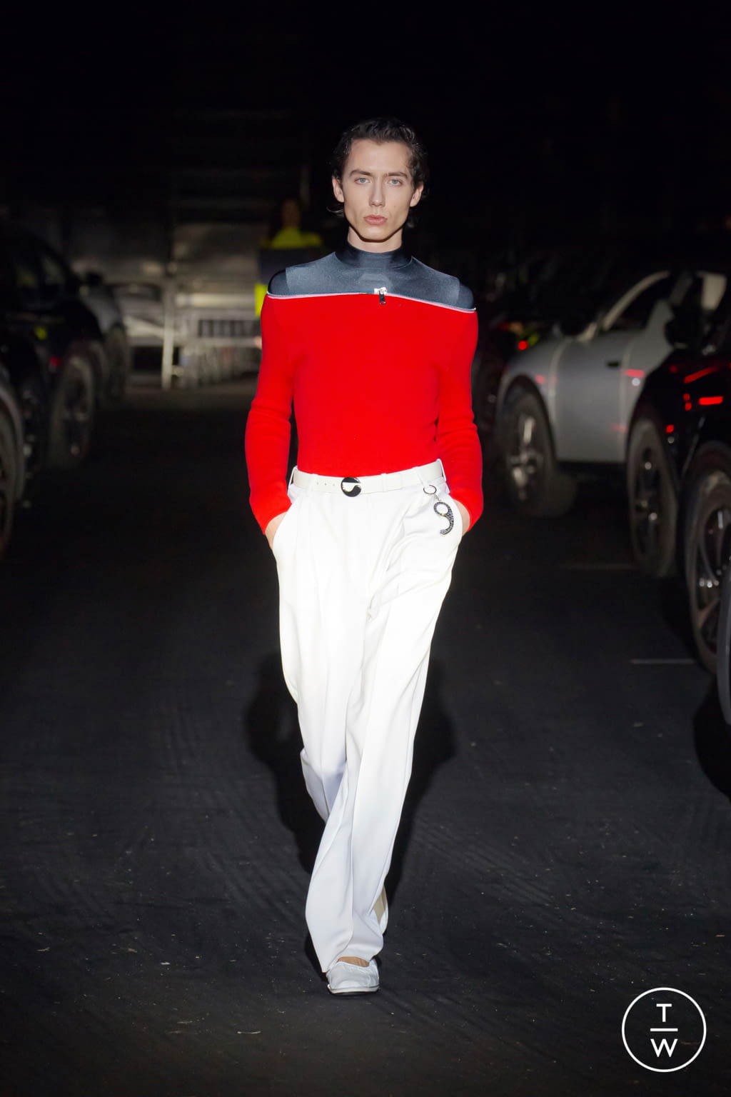 Fashion Week Paris Fall/Winter 2021 look 19 from the Coperni collection womenswear