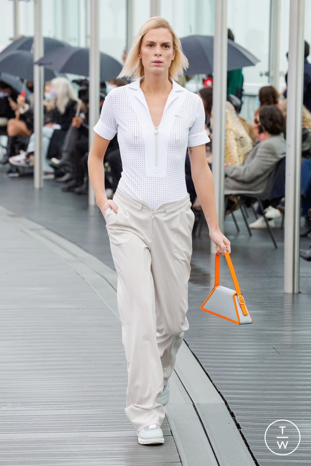 Fashion Week Paris Spring/Summer 2021 look 13 from the Coperni collection womenswear
