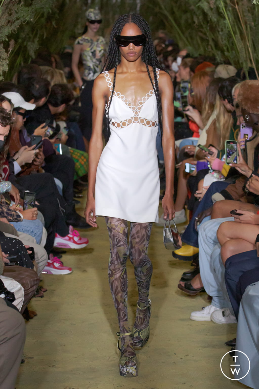 Fashion Week Paris Spring/Summer 2022 look 3 from the Coperni collection womenswear