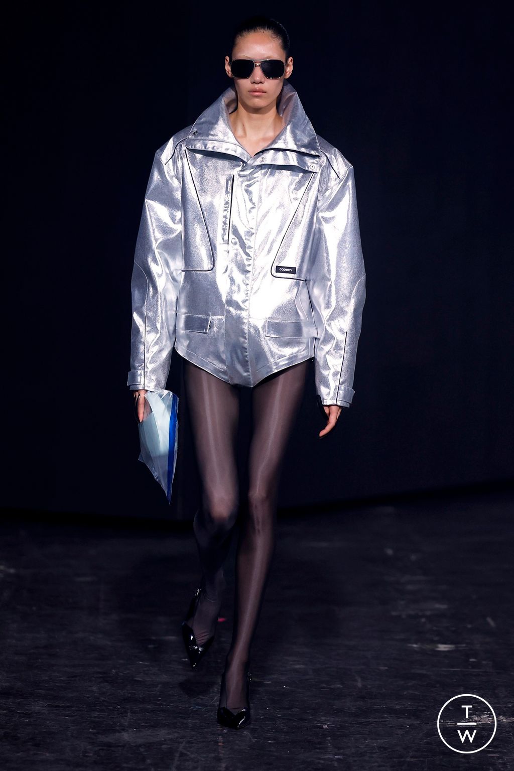 Fashion Week Paris Fall/Winter 2024 look 5 de la collection Coperni womenswear