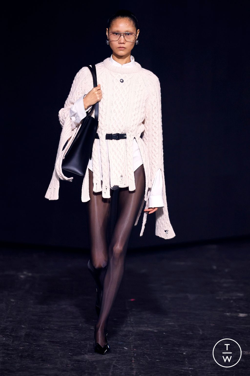 Fashion Week Paris Fall/Winter 2024 look 20 de la collection Coperni womenswear