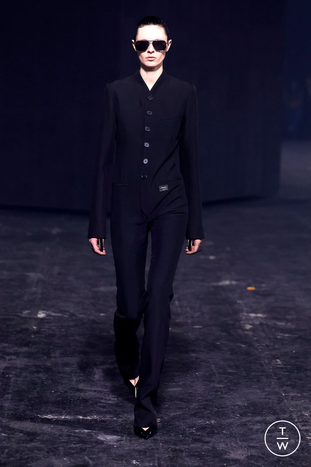 Fashion Week Paris Fall/Winter 2024 look 40 de la collection Coperni womenswear