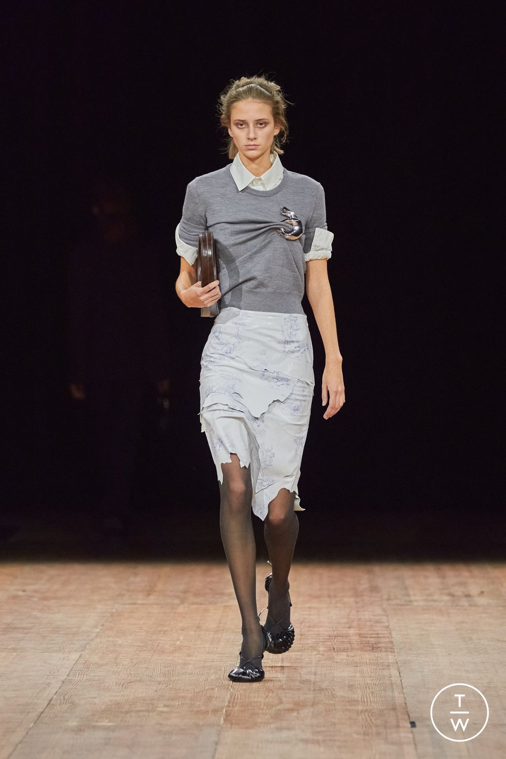 Fashion Week Paris Fall/Winter 2023 look 10 de la collection Coperni womenswear