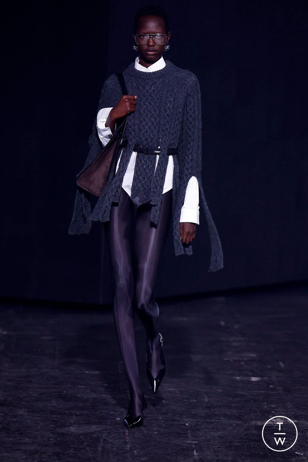 Fashion Week Paris Fall/Winter 2024 look 19 from the Coperni collection womenswear