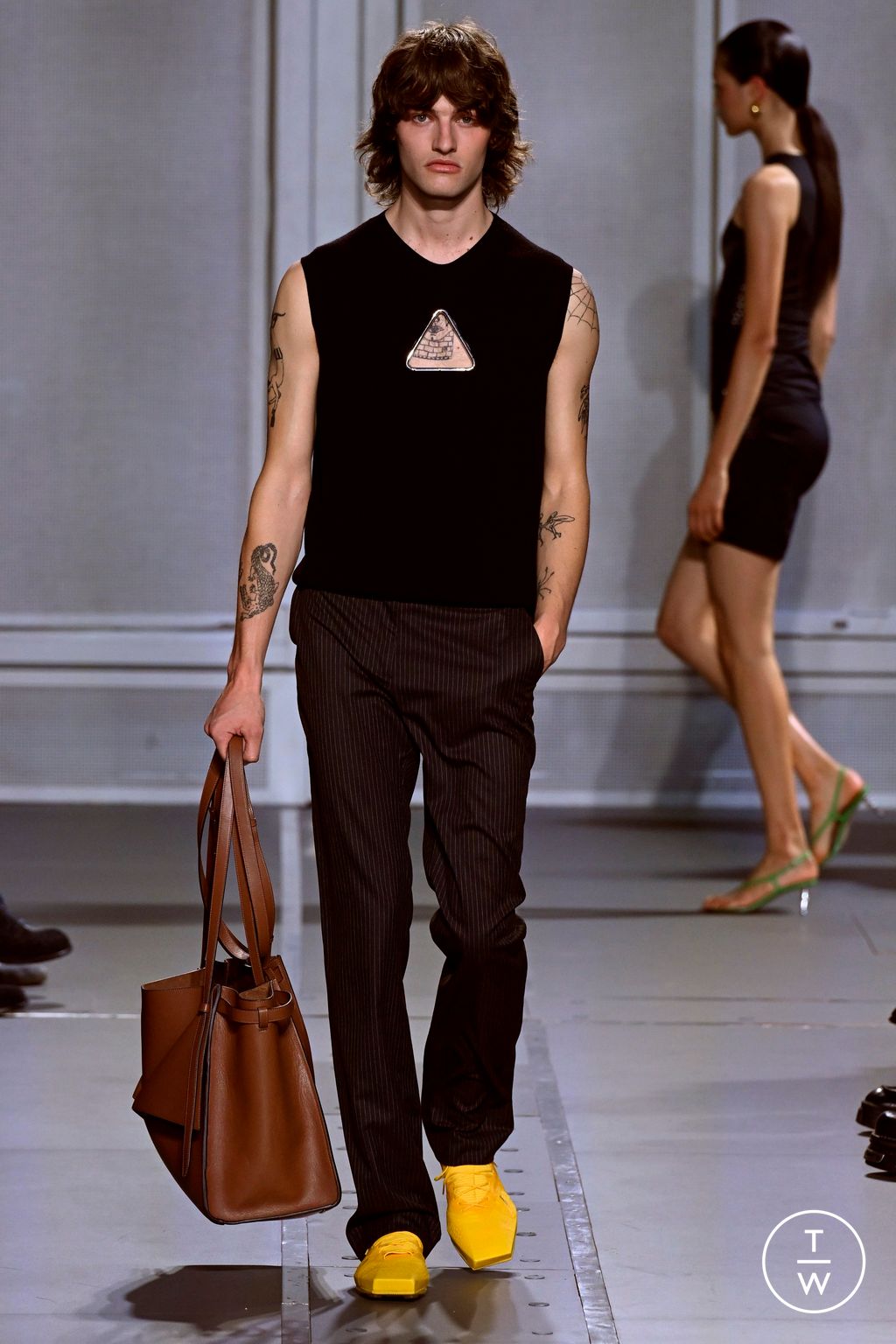 Fashion Week Paris Spring/Summer 2024 look 22 from the Coperni collection 女装