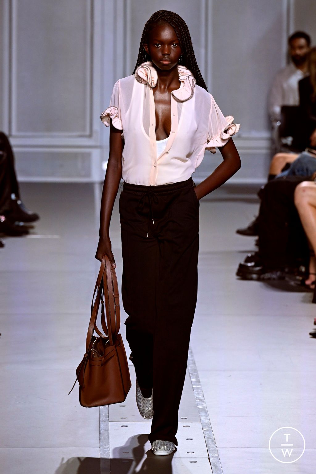 Fashion Week Paris Spring/Summer 2024 look 31 from the Coperni collection womenswear