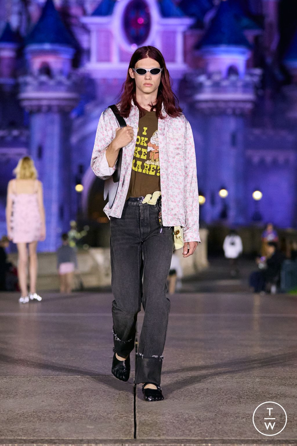 Fashion Week Paris Spring/Summer 2025 look 14 de la collection Coperni womenswear