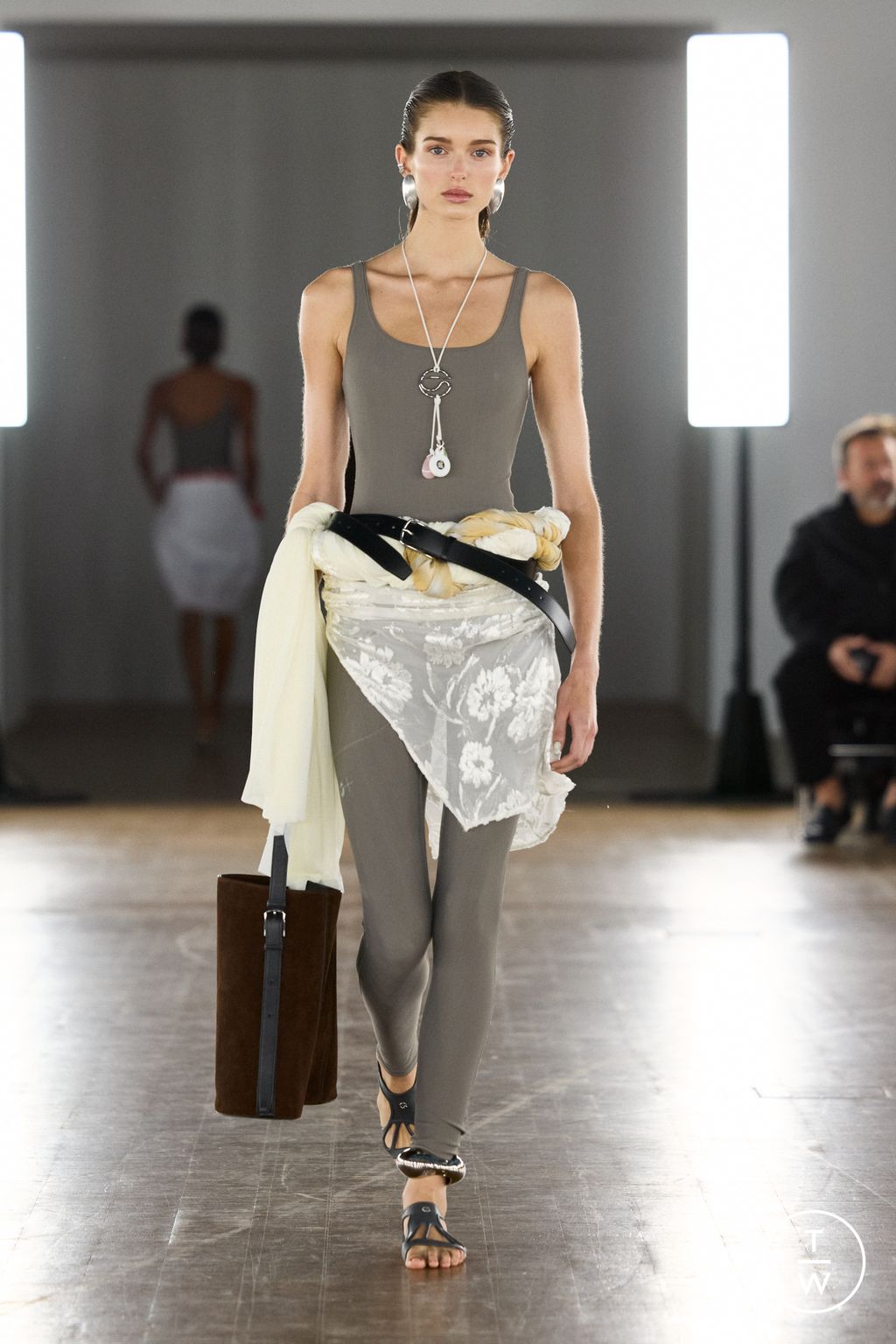 Fashion Week Paris Spring/Summer 2026 look 11 from the Coperni collection womenswear