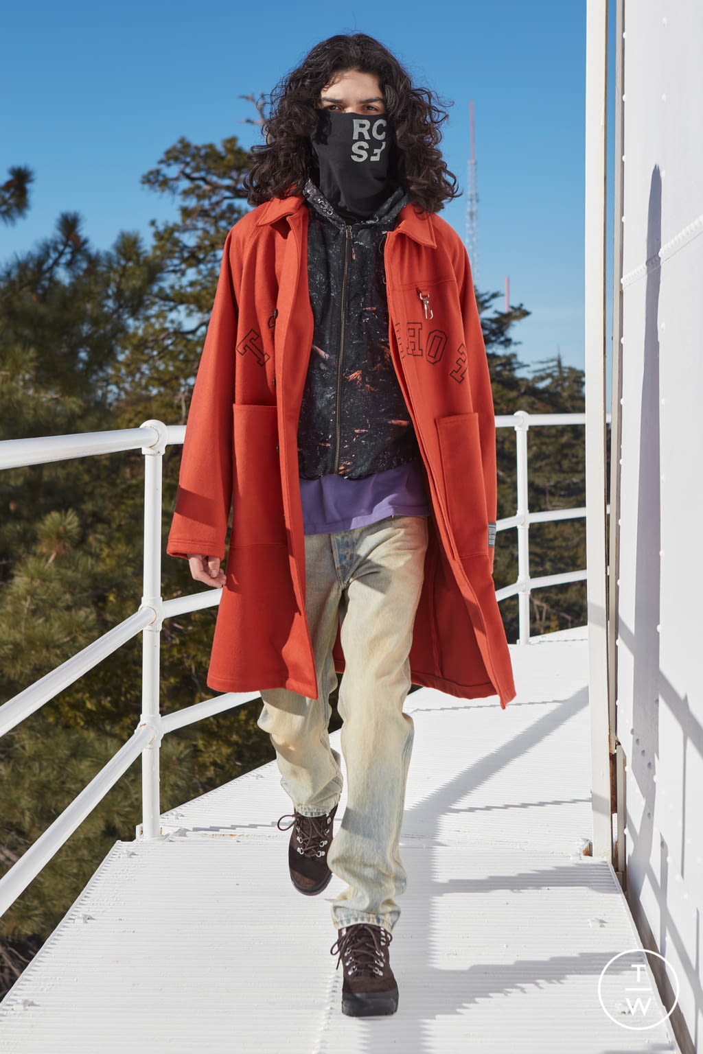 Fashion Week Paris Fall/Winter 2021 look 22 from the Reese Cooper collection menswear