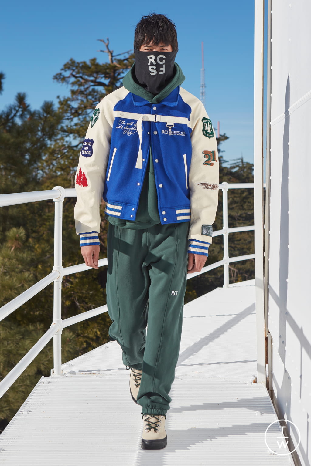 Fashion Week Paris Fall/Winter 2021 look 25 from the Reese Cooper collection menswear