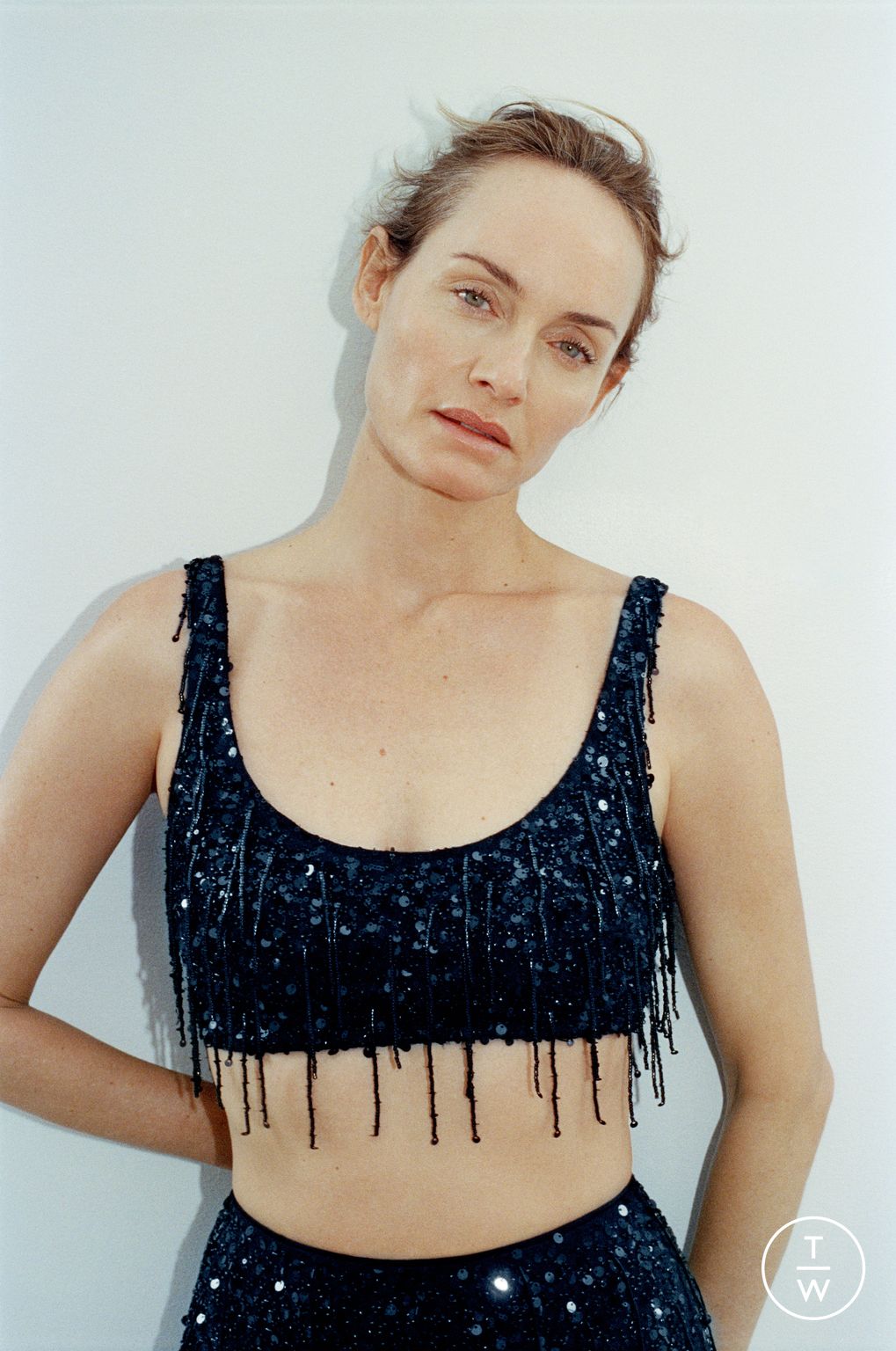 Fashion Week New York Pre-Fall 2023 look 10 from the Simkhai collection womenswear