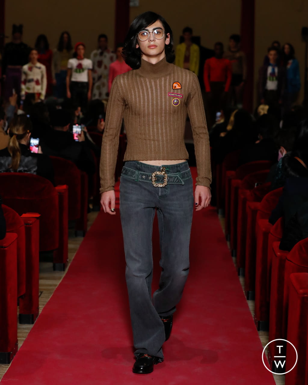 Fashion Week Milan Fall/Winter 2022 look 2 from the Cormio collection womenswear