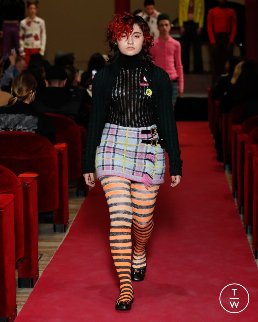 Fashion Week Milan Fall/Winter 2022 look 21 from the Cormio collection womenswear