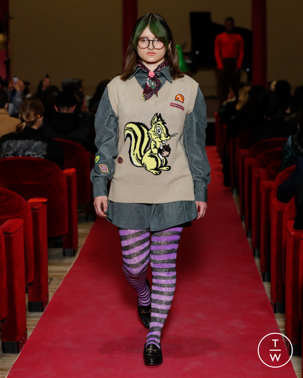 Fashion Week Milan Fall/Winter 2022 look 30 from the Cormio collection womenswear