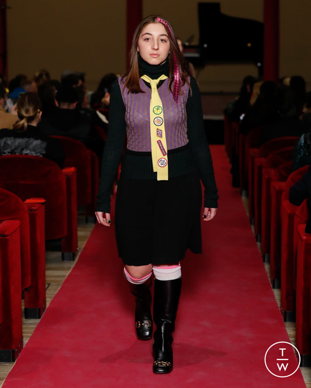 Fashion Week Milan Fall/Winter 2022 look 40 from the Cormio collection womenswear