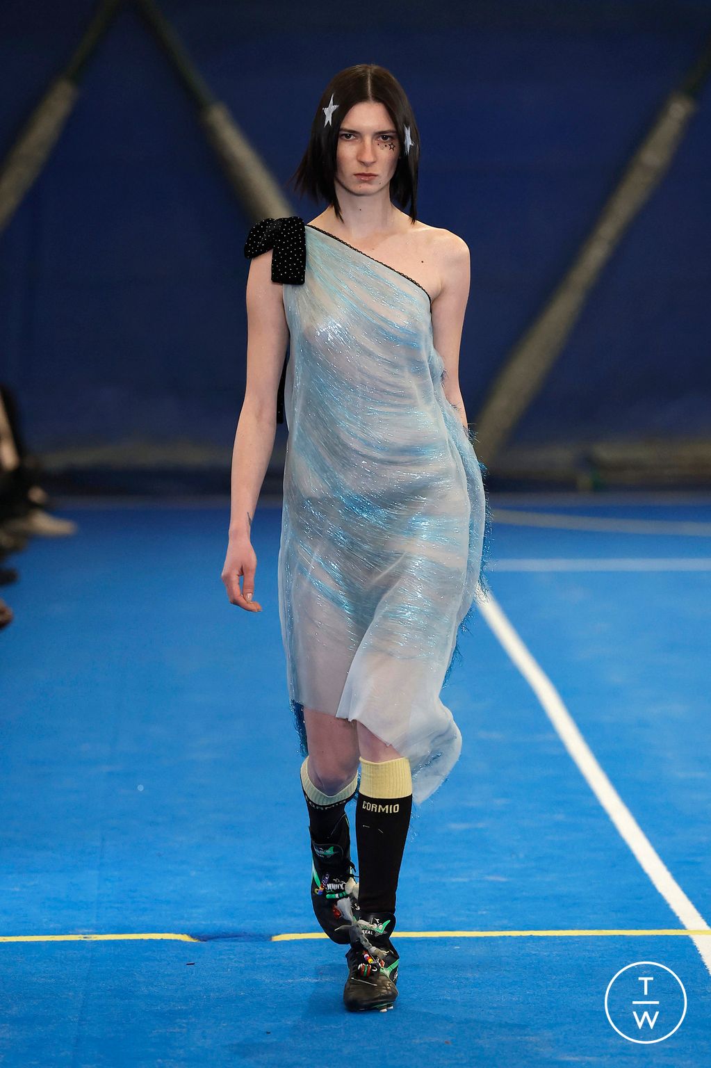 Fashion Week Milan Fall/Winter 2023 look 23 from the Cormio collection womenswear