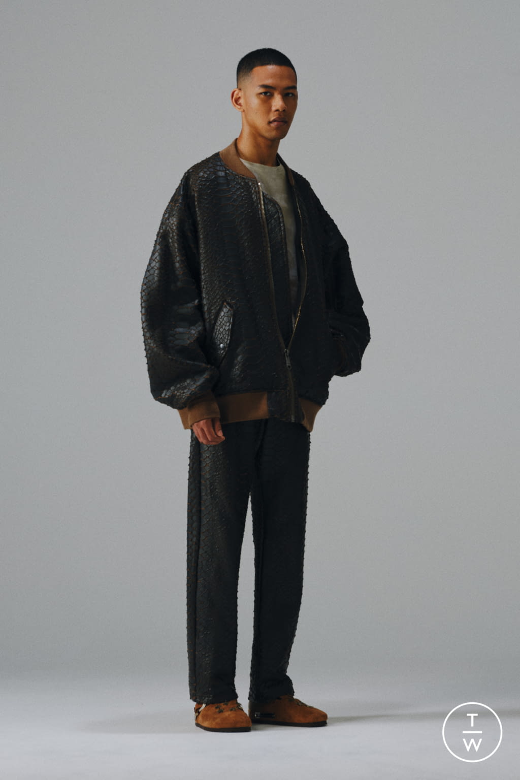 Fashion Week Milan Spring/Summer 2022 look 12 from the Children of the discordance collection 男装