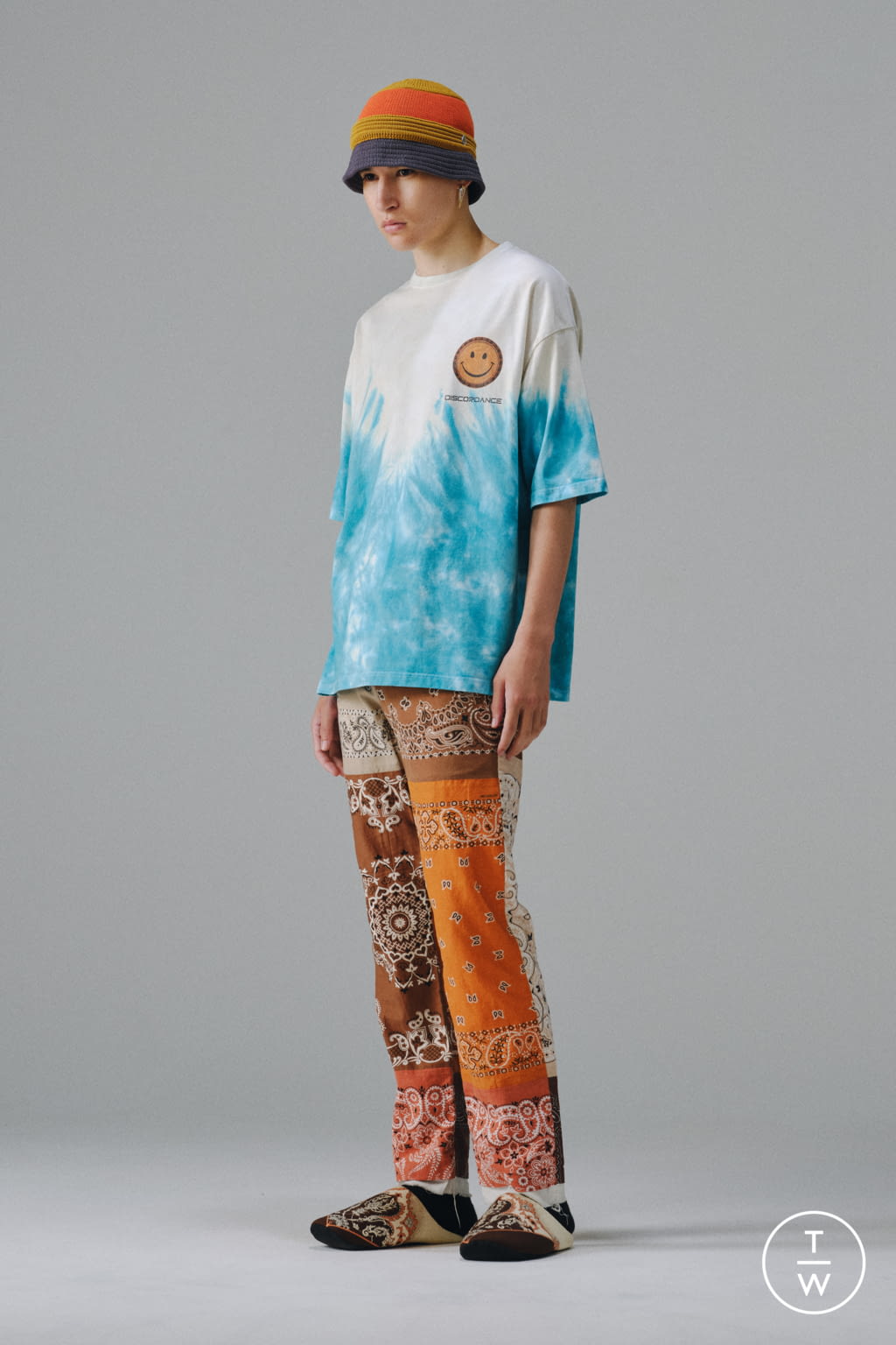Fashion Week Milan Spring/Summer 2022 look 13 from the Children of the discordance collection menswear