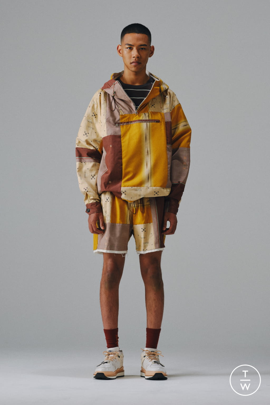 Fashion Week Milan Spring/Summer 2022 look 6 from the Children of the discordance collection menswear