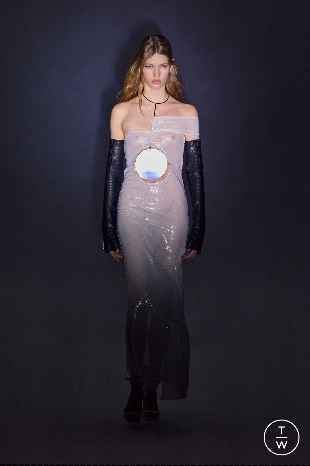 Fashion Week Paris Fall/Winter 2023 look 42 from the Courrèges collection 女装