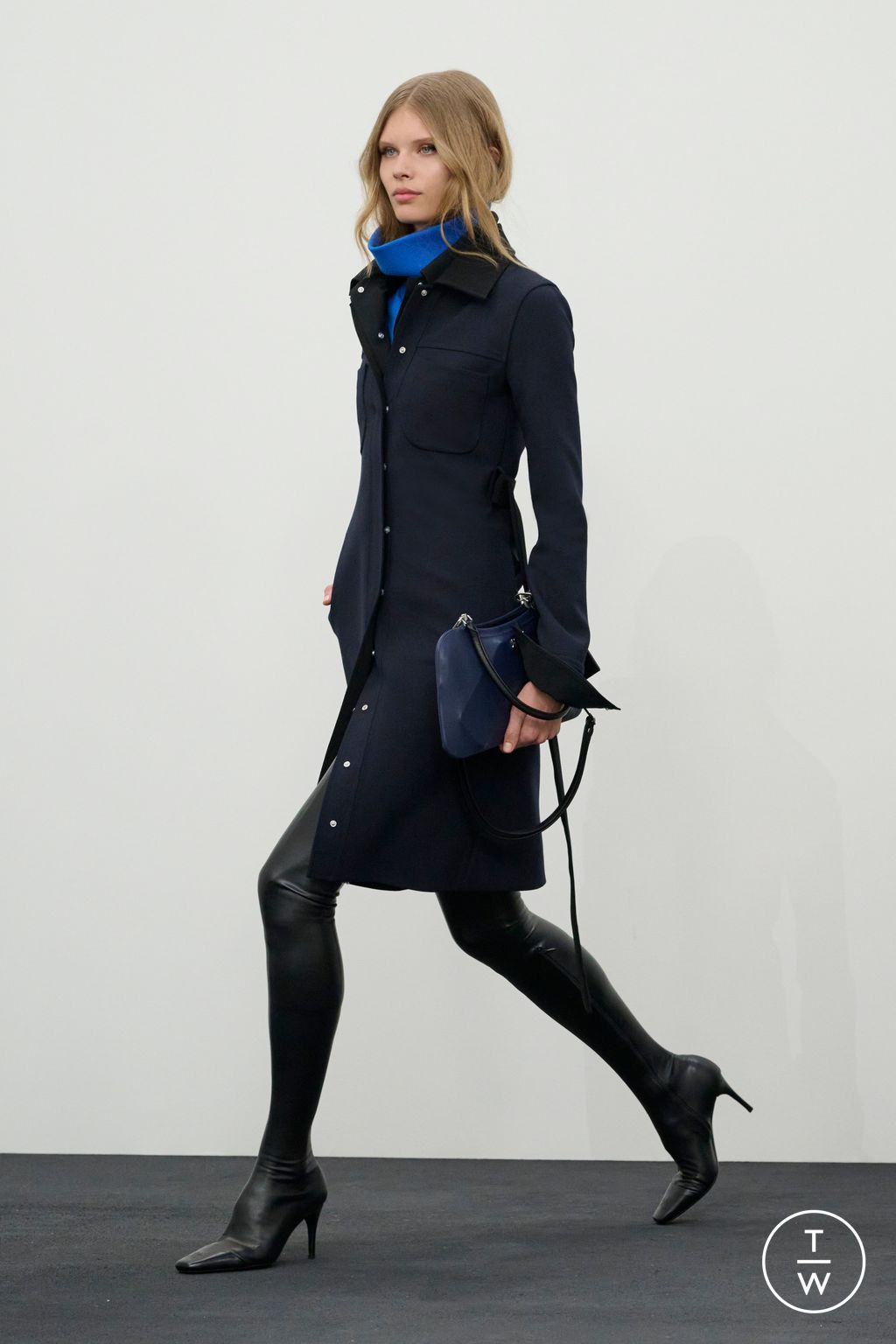 Fashion Week Paris Fall/Winter 2026 look 11 from the Courrèges collection womenswear